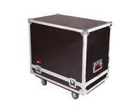 TOUR STYLE CASE TO HOLD (2) QSC K12 SPEAKERS. ACCESSORY COMPARTMENT FOR CABLES AND CONNECTORS.
